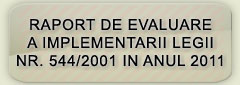Raport evaluare lege 544/2001