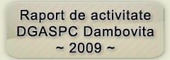 Raport activitate DGASPC 2009