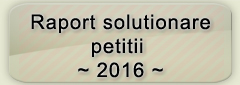 Raport solutionare petitii